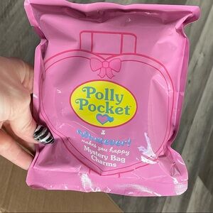 POLLY POCKET MYSTERY BOX PUFFY BOW BAG CHARM
